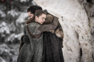 Arya dan Jon Snow