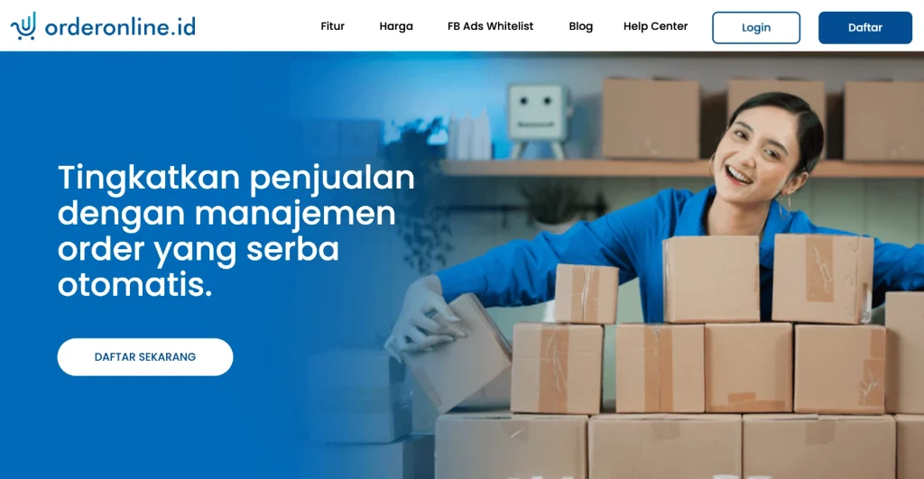 cara memulai bisnis online dengan OrderOnline.id